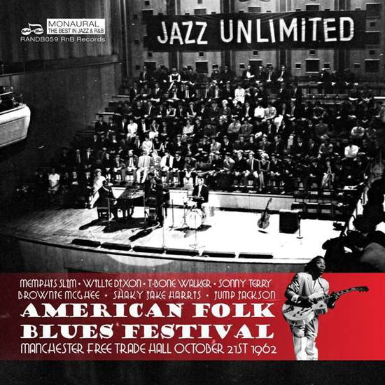 Cover for American Folk Blues Festival L · American Folk Blues Festival Live In Manchester 1962 (CD) (2020)