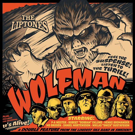 Cover for The Liptones · Wolfman / It´s Alive (LP) (2022)