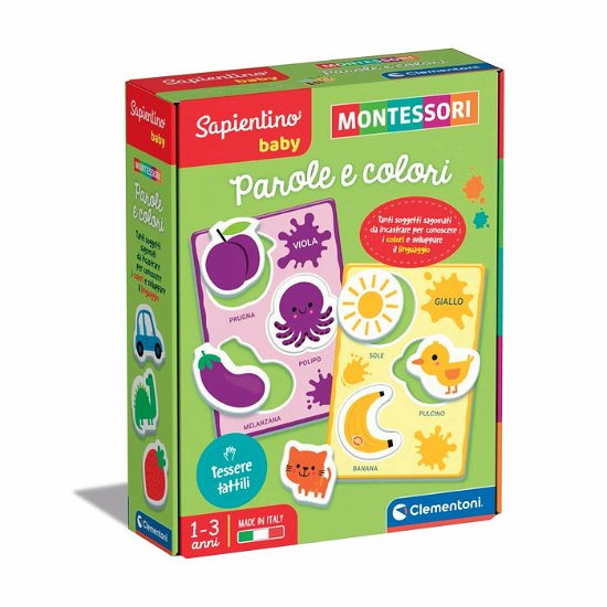 Cover for Clementoni · Clementoni: Sapientino Baby Educativo Made In Italy Montessori Baby Parole E Colori (Spielzeug)