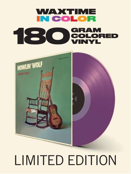 Rockin Chair (Limited Transparent Purple Vinyl) - Howlin Wolf - Musiikki - WAXTIME IN COLOR - 8436559466042 - sunnuntai 1. huhtikuuta 2018