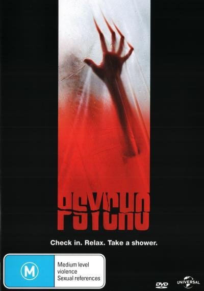 Cover for Psycho (DVD) (2016)