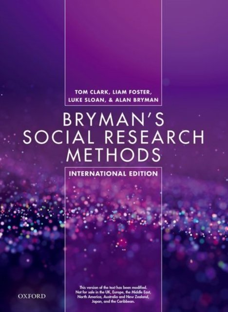 Bryman's Social Research Methods 6E XE - Clark - Bøker - OUP OXFORD - 9780192895042 - 24. mars 2022