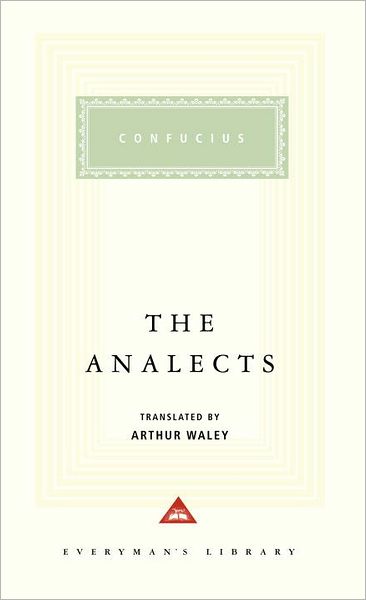 Cover for Confucius · The Analects (Everyman's Library) (Hardcover Book) [2nd Prt. edition] (2001)