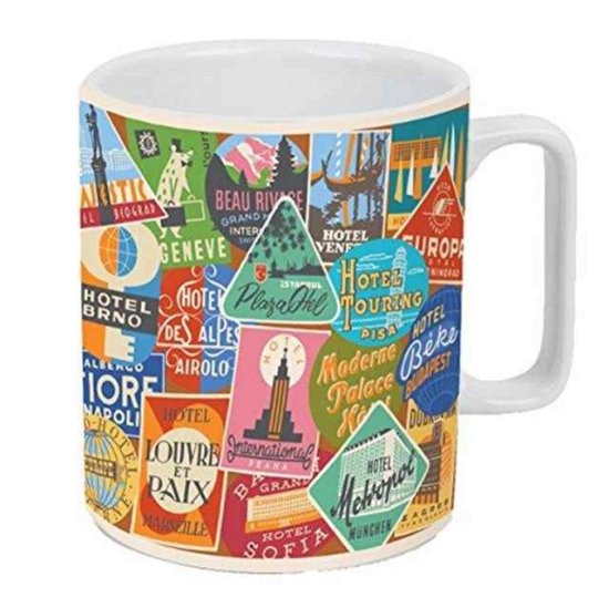 Cover for Galison · Troy Litten Vintage Travel Labels Boxed Mug (MERCH) (2017)