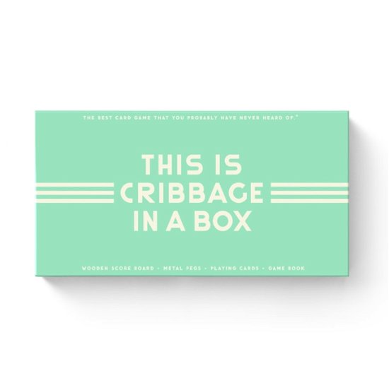 Cribbage In A Box Cribbage Game Set - Brass Monkey - Lautapelit - Galison - 9780735377042 - torstai 30. maaliskuuta 2023