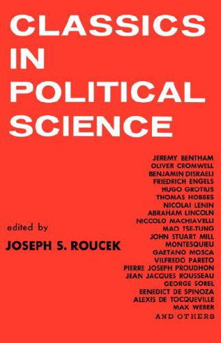 Cover for Joseph S. Roucek · Classics in Political Science (Paperback Book) (1963)
