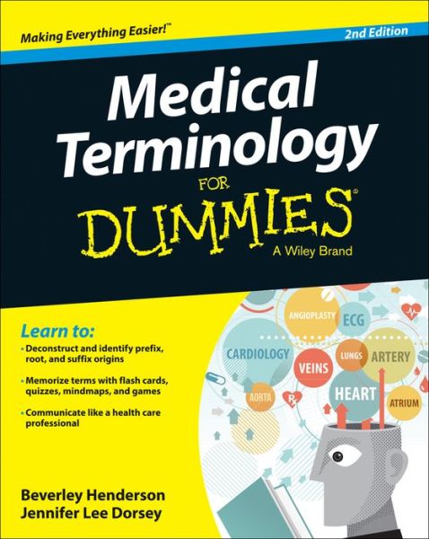 Cover for Henderson · Medical Terminology For Dummi (Book) [2nd edition] (2015)