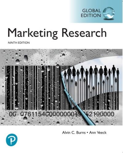 Cover for Alvin Burns · Marketing Research, Global Edition (Paperback Book) (2019)