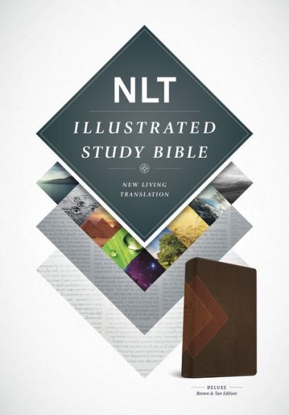 Cover for Tyndale House Publishers · Illustrated Study Bible-nlt (Læderbog) [Tan/Brown Imitation] (2015)
