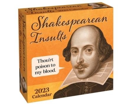 Cover for Andrews McMeel Publishing · Shakespearean Insults 2023 Day-to-Day Calendar (Kalender) (2022)