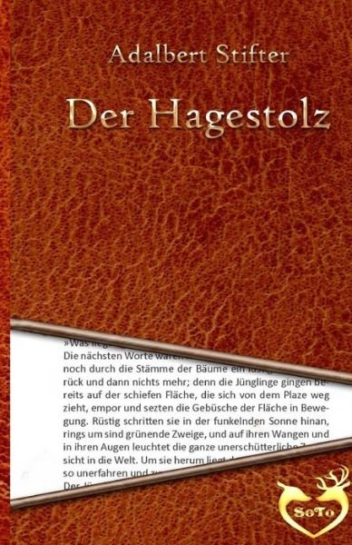 Cover for Adalbert Stifter · Der Hagestolz (Taschenbuch) (2016)