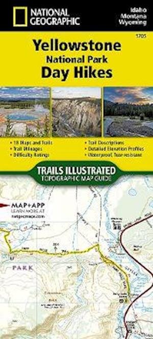 Cover for National Geographic Maps · Yellowstone National Park Day Hikes (Kort) [2023rd edition] (2023)