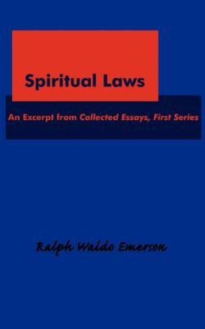 Cover for Ralph Waldo Emerson · Spiritual Laws (Paperback Book) (2007)