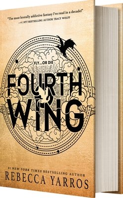 Cover for Rebecca Yarros · Fourth Wing (Hardcover bog) (2023)
