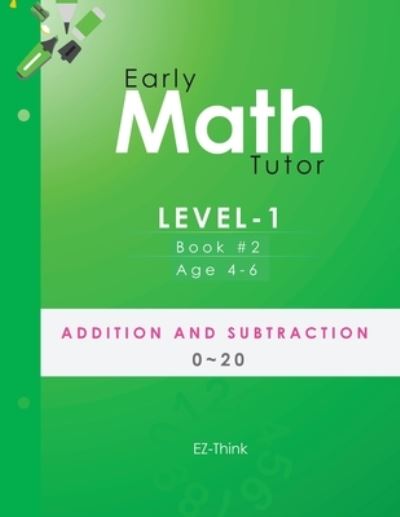 Cover for EZ-Think · Early Math Tutor : Level-1 (Book) (2022)