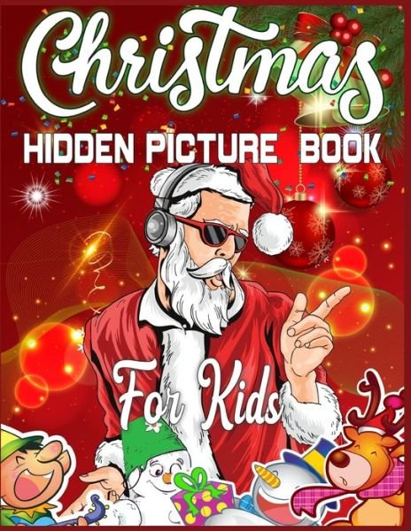 Cover for Sk Publishing · Christmas Hidden Picture Book For Kids (Paperback Bog) (2019)