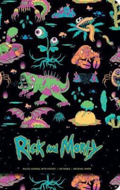 Rick and Morty Deluxe Hardcover Ruled Journal - Insight Editions - Kirjat - Insight Editions - 9781683835042 - tiistai 4. syyskuuta 2018