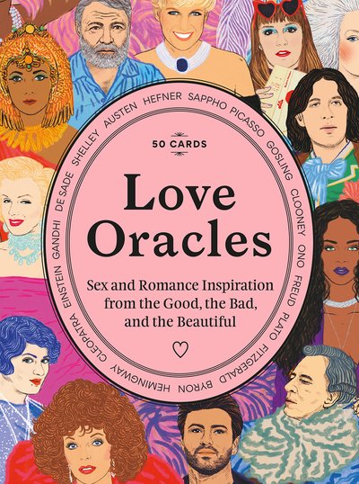 Cover for Illustrated by Anna Higgie · Love Oracles: Sex and Romance Inspiration from the Good, the Bad, and the Beautiful (Flashkort) (2019)