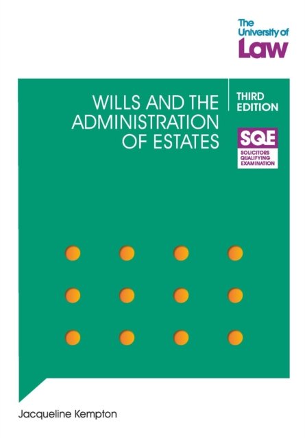 Cover for Jacqueline Kempton · SQE - Wills and the Administration of Estates 3e - SQE1 (Taschenbuch) [New edition] (2023)