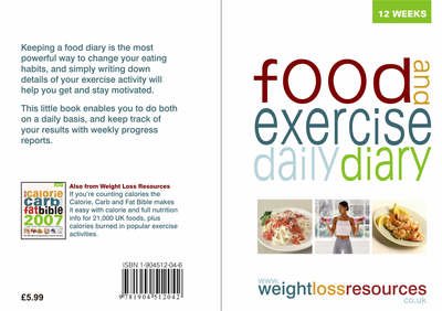 Cover for Food and Exercise Daily Diary (Spiral Book) (2006)