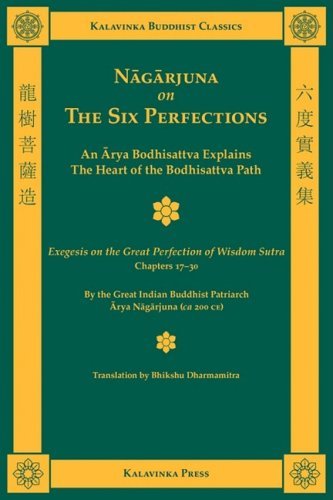 Cover for Arya Nagarjuna · Nagarjuna on the Six Perfections (Kalavinka Buddhist Classics) (Paperback Book) (2009)