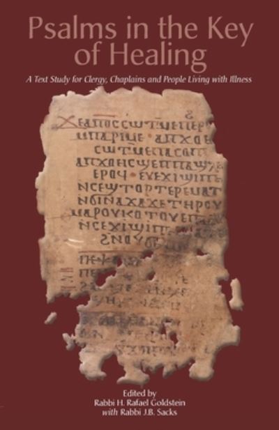 Cover for Joseph Telushkin · Psalms in the Key of Healing : A Text Study for Clergy, Chaplains and People Living with Illness (Paperback Book) (2021)