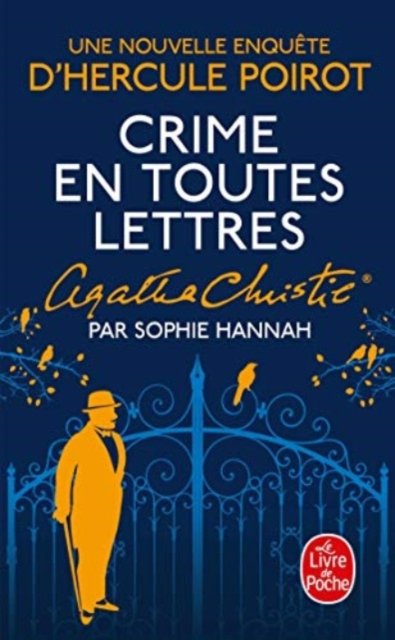 Cover for Sophie Hannah · Crime en toutes lettres (Taschenbuch) (2019)
