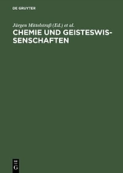 Cover for Chemie Und Geisteswissenschaften (Hardcover Book) (1992)