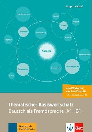 Cover for Abbas Amin · Thematischer Basiswortschatz. Deutsch als Fremdsprache A1-B1+. Mit Übersetzungen und Erläuterungen auf Arabisch (Taschenbuch) (2017)