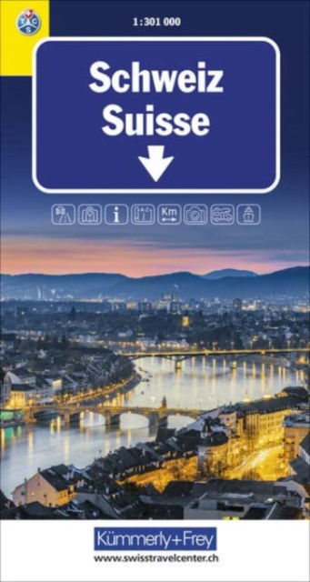 Cover for Switzerland - Road maps (Map) (2023)