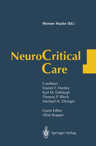 Cover for D F Hanley · Neurocritical Care (Paperback Book) [Softcover reprint of the original 1st ed. 1994 edition] (2012)