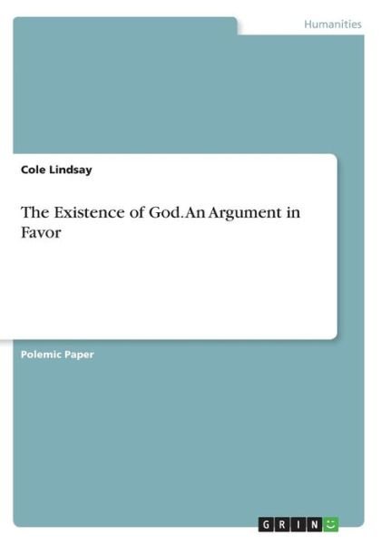 Cover for Lindsay · The Existence of God. An Argume (Bog)