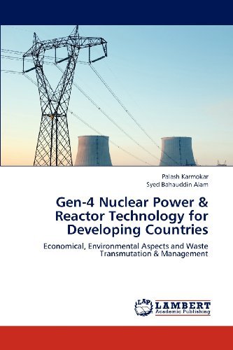 Cover for Syed Bahauddin Alam · Gen-4 Nuclear Power &amp; Reactor Technology for Developing Countries: Economical, Environmental Aspects and Waste Transmutation &amp; Management (Paperback Bog) (2012)