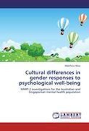 Cover for Woo · Cultural differences in gender resp (Book)