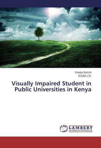 Cover for Kindiki J.n. · Visually Impaired Student in Public Universities in Kenya (Paperback Book) (2013)