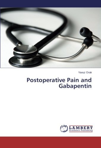 Cover for Yavuz Orak · Postoperative Pain and Gabapentin (Paperback Bog) (2014)