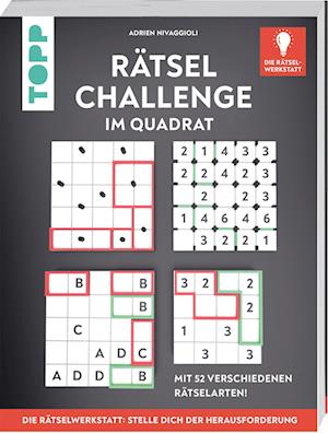 Cover for Adrien Nivaggioli · Rätsel-Challenge im Quadrat – Innovation aus der Rätselwerkstatt! (Book) (2024)