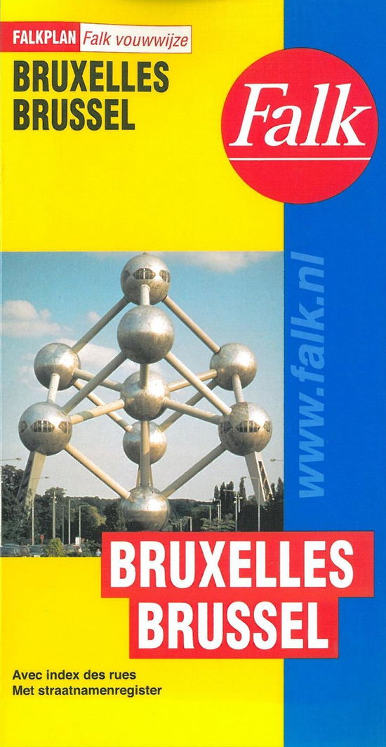 Cover for Mair-Dumont / Kompass · Falkplan: Bruxelles / Brussel (Hardcover Book) (2001)