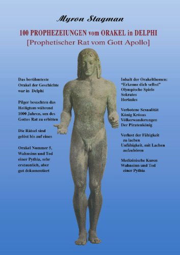 Cover for Myron Stagman · 100 Prophezeiungen vom Orakel in Delphi (Paperback Book) [German edition] (2001)