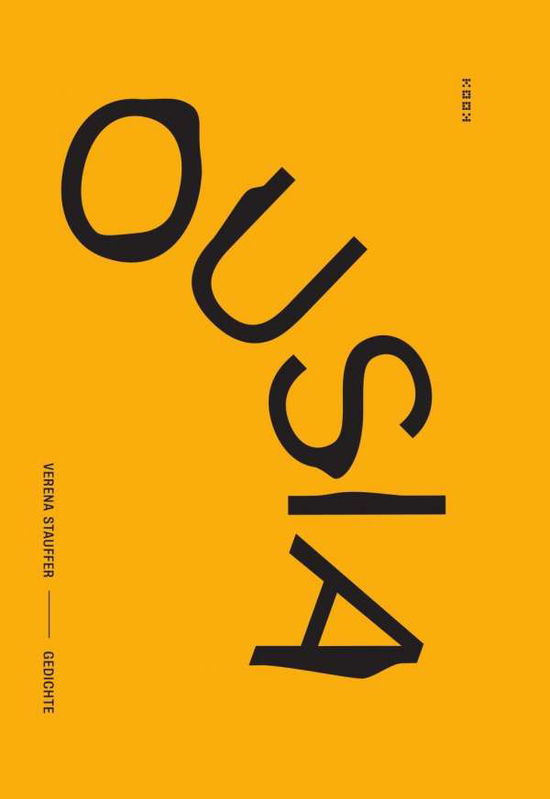 Cover for Stauffer · Ousia (Book)