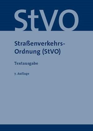 Cover for Saxonia Verlag · Straßenverkehrs-Ordnung (StVO) (Paperback Book) (2021)