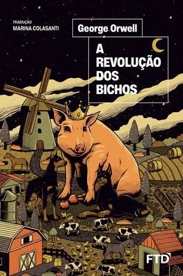 Cover for George Orwell · A revolucao dos bichos (Paperback Bog) (2022)