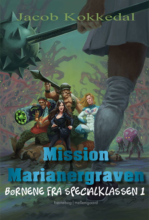 Cover for Jacob Kokkedal · Børnene fra Specialklassen: Mission Marianergraven (Sewn Spine Book) [1. Painos] (2019)