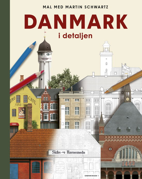 Cover for Martin Schwartz · Danmark i detaljen (Bound Book) [1st edition] (2024)