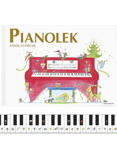 Cover for Pernille Holm Kofod · Pianolek: Pianolek : kända julsånger (Innbunden bok) (2020)