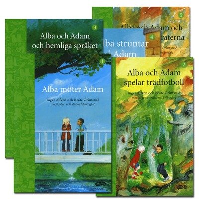 Alba & Adam – paket (5 titlar) - Beate Grimsrud - Books - Sanoma Utbildning - 9789162279042 - June 28, 2006