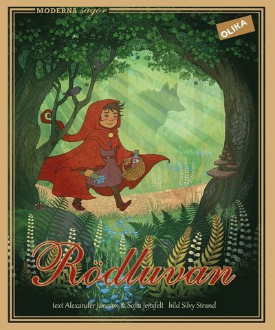 Cover for Sofia Jensfelt · Moderna sagor: Rödluvan (Indbundet Bog) (2018)