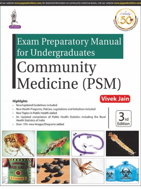 Exam Preparatory Manual for Undergraduates: Community Medicine (PSM) - Vivek Jain - Books - Jaypee Brothers Medical Publishers - 9789389188042 - August 30, 2019