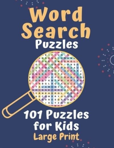 Cover for Cambria Learning · Word Search Puzzles 101 puzzles for kids Large Print (Pocketbok) (2020)