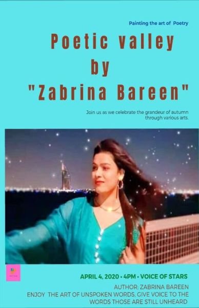 Cover for Zabrina Bareen · 'Poetic Valley' (Taschenbuch) (2020)